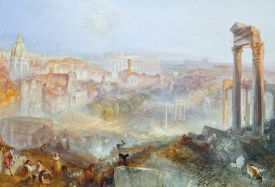 Modern Rome - Campo Vaccino by Joseph Mallord William Turner